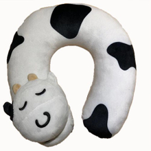 乳牛U型颈枕(抱枕/ 毯子/靠枕/暖手枕)