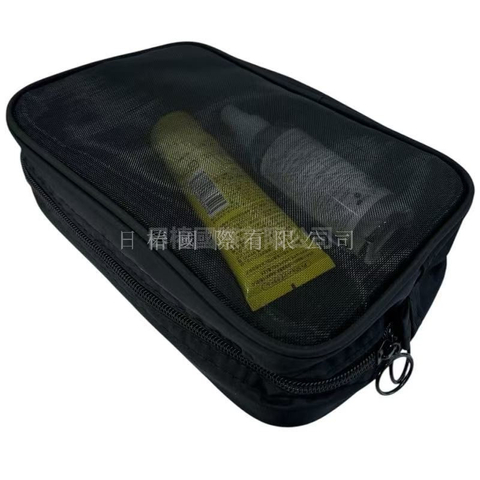 透明尼龙网纱化妆包旅行收纳洗漱包
