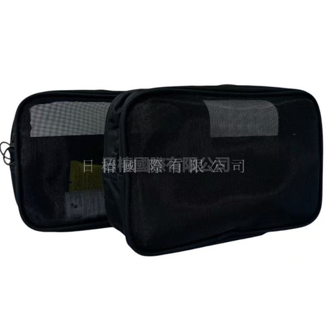 透明尼龙网纱化妆包旅行收纳洗漱包